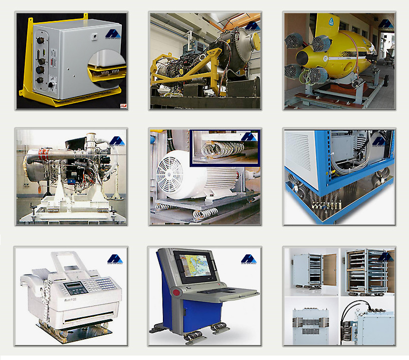 JGX-0956D-75A多應用鋼絲繩減震器應用領域